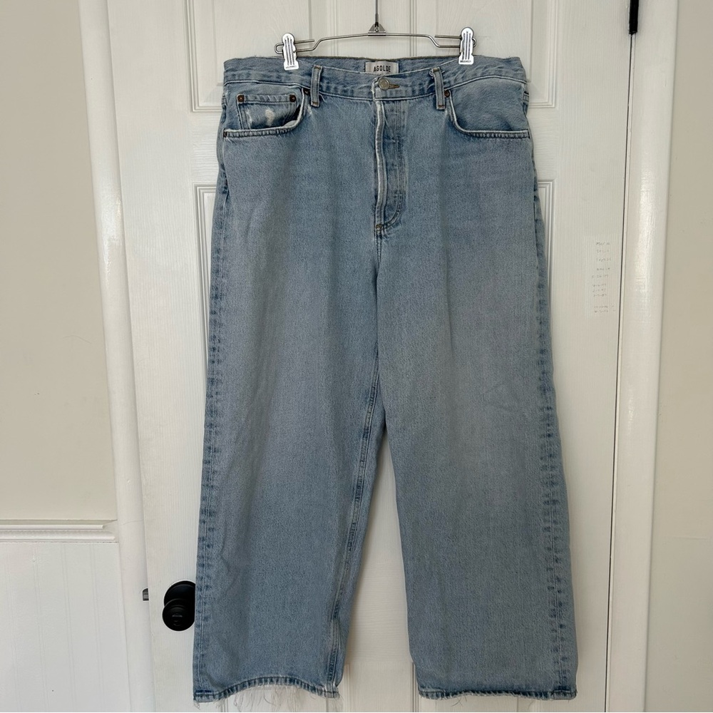Agolde Flawed Low Slung Baggy Jeans - Picture 3 of 16